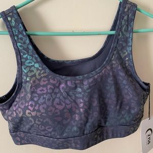 ZYIA navy leopard Bra